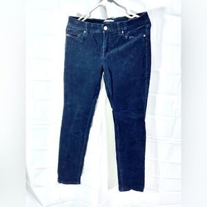 Navy Corduroy Jeans pants